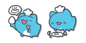 Курсор Bugcat Capoo Cooking an Egg