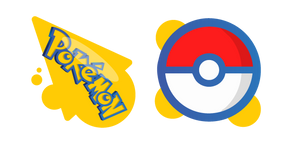 Classic Pokeball and Pokemon Logo Cursor
