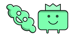 Geometry Dash Ship 059 y Cube 465 Cursor