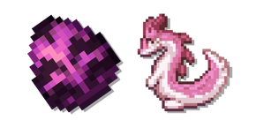 Terraria Chillet Ignis and Huge Dragon Egg Cursor