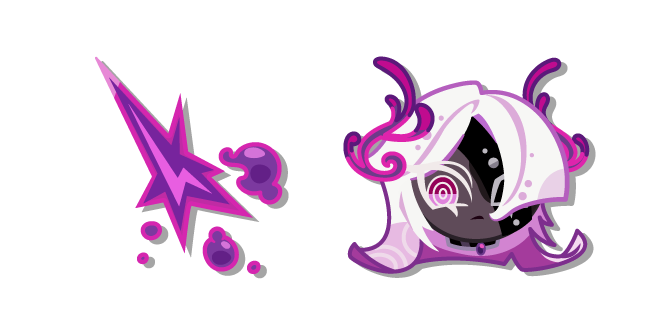 Cookie Run Venom Dough Cookie and Mind Venom курсор