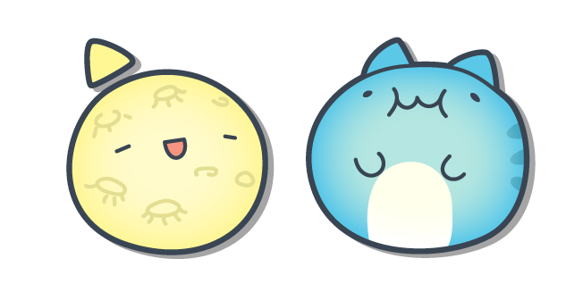 Bugcat Capoo y la Luna Cursor