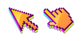 3D Papillon Marpesia Pixel Curseur