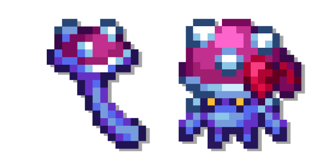 Terraria Mushroom Boi and Mushroom Staff курсор