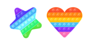 Курсор Star and Heart Pop-It Toys