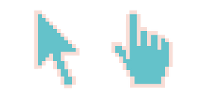 Maldives Coast Pixel Cursor