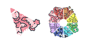 Animal Color Wheel Cursor