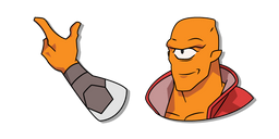 Курсор Invincible Allen the Alien and his Hand