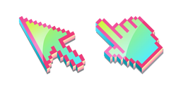 3D Bassin aux Nénuphars Pixel Curseur