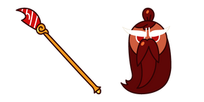 Cookie Run Général Jujube Cookie et son Bâton Curseur
