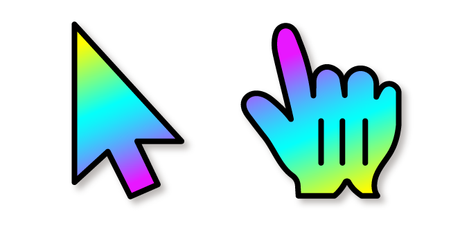 Rivière Magique Gradient Cursor