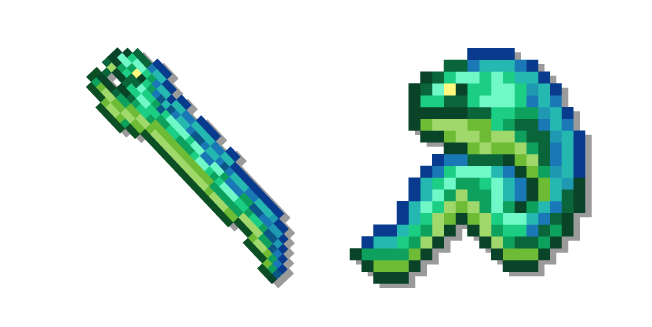 Terraria Anguille Électrique et Projectile Whip Cursor