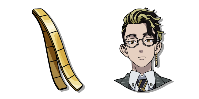 Tokyo Revengers Shuji Hanma and an Earring курсор