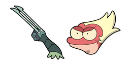 Amphibia General Yunan y su Guantelete con Navaja Cursor