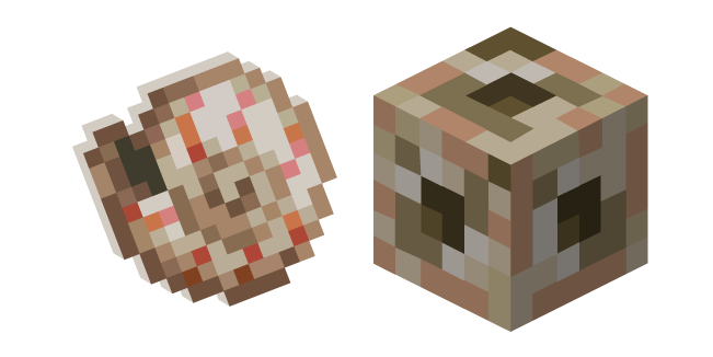 Minecraft Caparazón de Nautilo y Canalizador Cursor