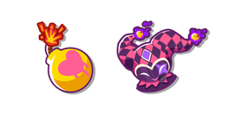 Bloons Tower Defense Skin Harlegwen y una Bomba Cursor