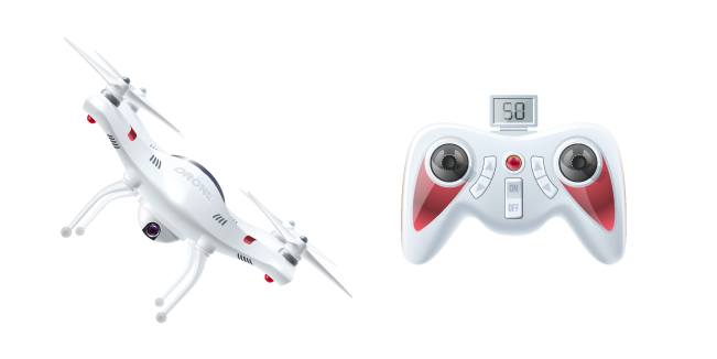 Quadcopter and Remote Controller Cursor