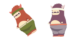 Ooblets Pantsabear y Unusual Pantsabear Cursor