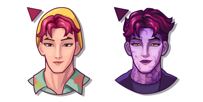 KPop Demon Hunters Abby and his Demon Form Cursor