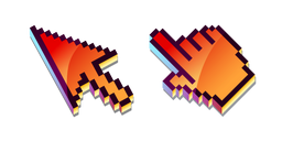 Курсор 3D Red Mars Pixel