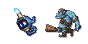 Terraria Ogro y Flickerwick cursor