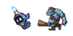 Terraria Ogro y Flickerwick Cursor