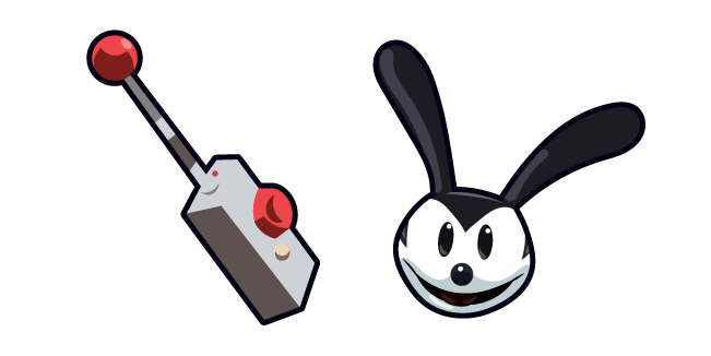 Epic Mickey Oswald el Conejo Afortunado y su Control Remoto Cursor