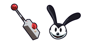 Epic Mickey Oswald the Lucky Rabbit and his Remote Cursor