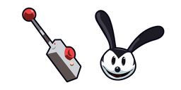 Epic Mickey Oswald el Conejo Afortunado y su Control Remoto Cursor
