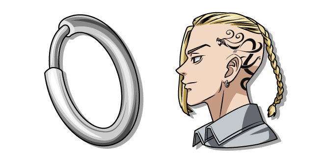 Tokyo Revengers Ken Ryuguji et sa Boucle d'Oreille Cursor