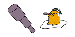 Gudetama Marinero con Catalejo Cursor