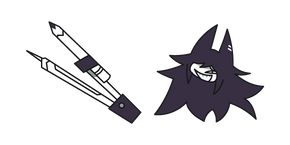 Fundamental Paper Education Miss Circle and her Compass Arm Cursor