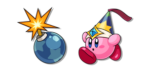 Курсор Kirby's Return to Dream Land Deluxe Kirby and a Bomb