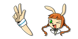 Pop'n Music Mimi y su Mano Cursor