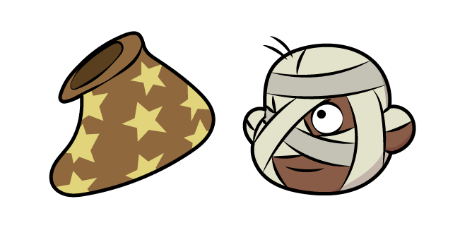 Gravity Falls Mummy Kid et un Sac Cursor