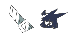 Fundamental Paper Education Miss Bloomie and a Box Cutter Arm Cursor