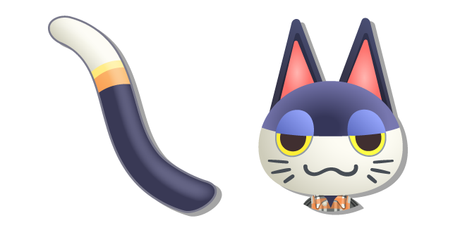Animal Crossing Punchy et sa Queue Cursor