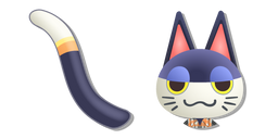 Animal Crossing Punchy and his Tail Cursor