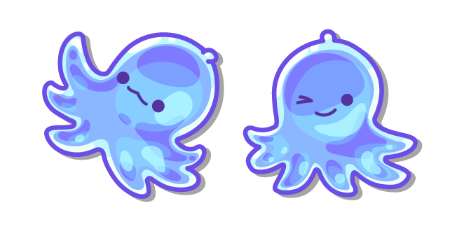 Cute Jelly Octopus курсор