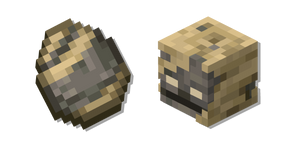 Minecraft Parched and Parched Spawn Egg Cursor