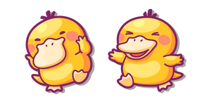 Lindo Pokémon Psyduck cursor