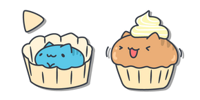Курсор Bugcat Capoo Cupcake
