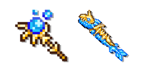 Курсор Terraria Stardust Dragon and Stardust Dragon Staff