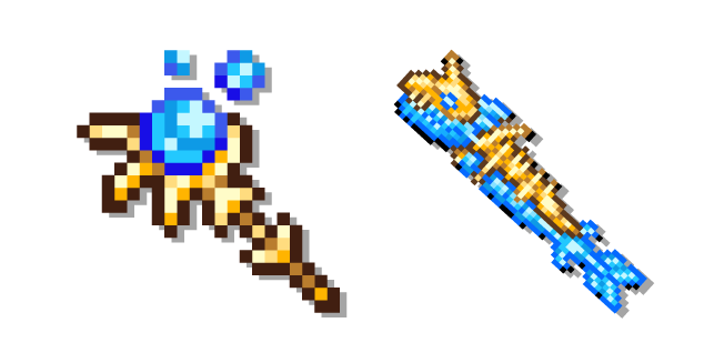 Terraria Stardust Dragon and Stardust Dragon Staff курсор