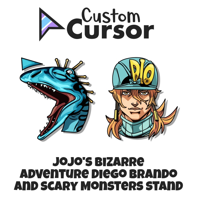 JoJo's Bizarre Adventure Diego Brando and Scary Monsters Stand cursor   Custom Cursor