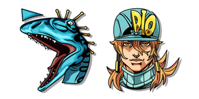 Курсор JoJo's Bizarre Adventure Diego Brando and Scary Monsters Stand