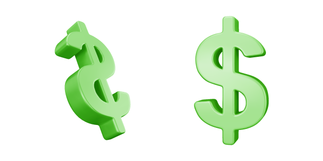 Dollar Sign курсор