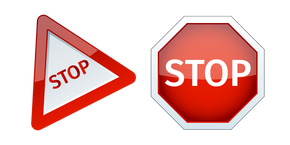 Prank Stop Traffic Signs Cursor
