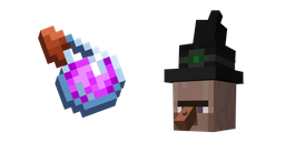 Minecraft Splash Potion and Witch Curseur