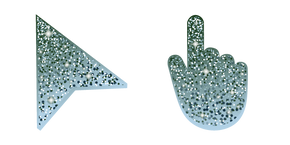 Carolina Azul Glitter cursor
